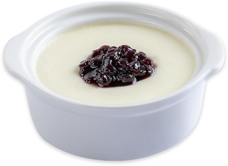 Blueberry Milk Pudding
