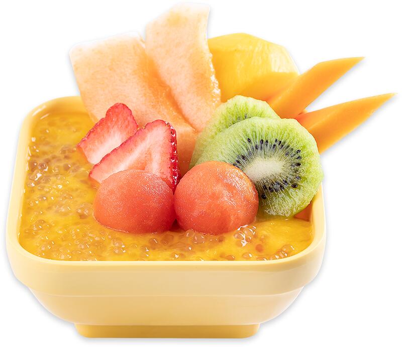 Mix Fruits Sago Mango Juice