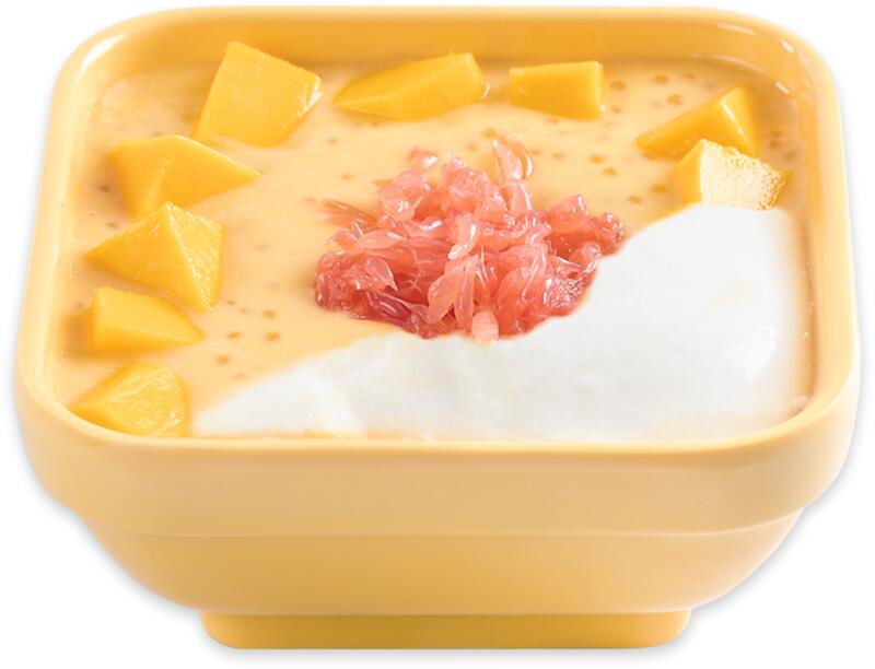 Mango Pomelo Sago Tofu Pudding