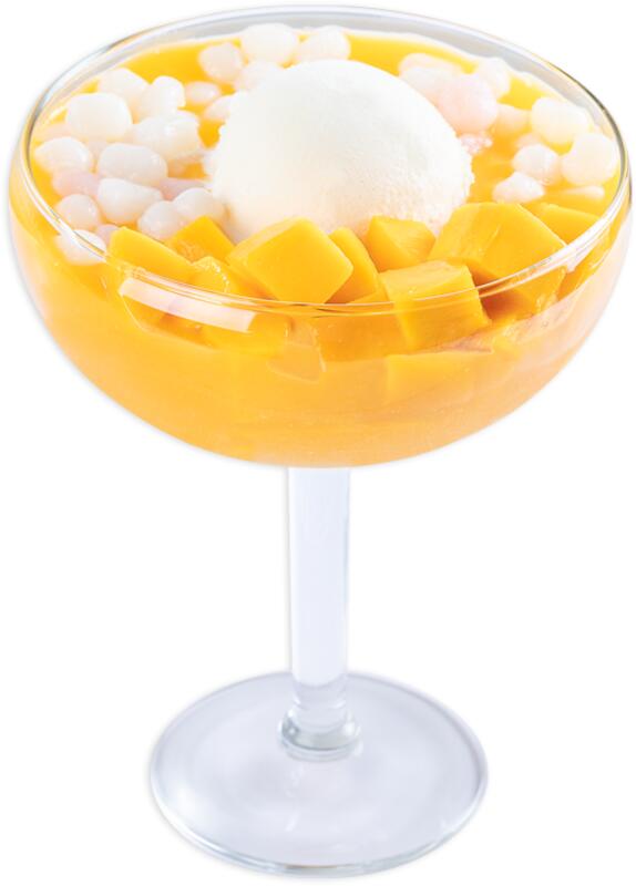 Mango Mini Rice Ball Vanilla Ice Cream