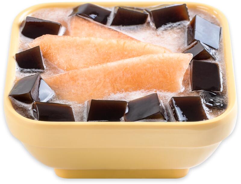 Cantoloupe Grass Jelly